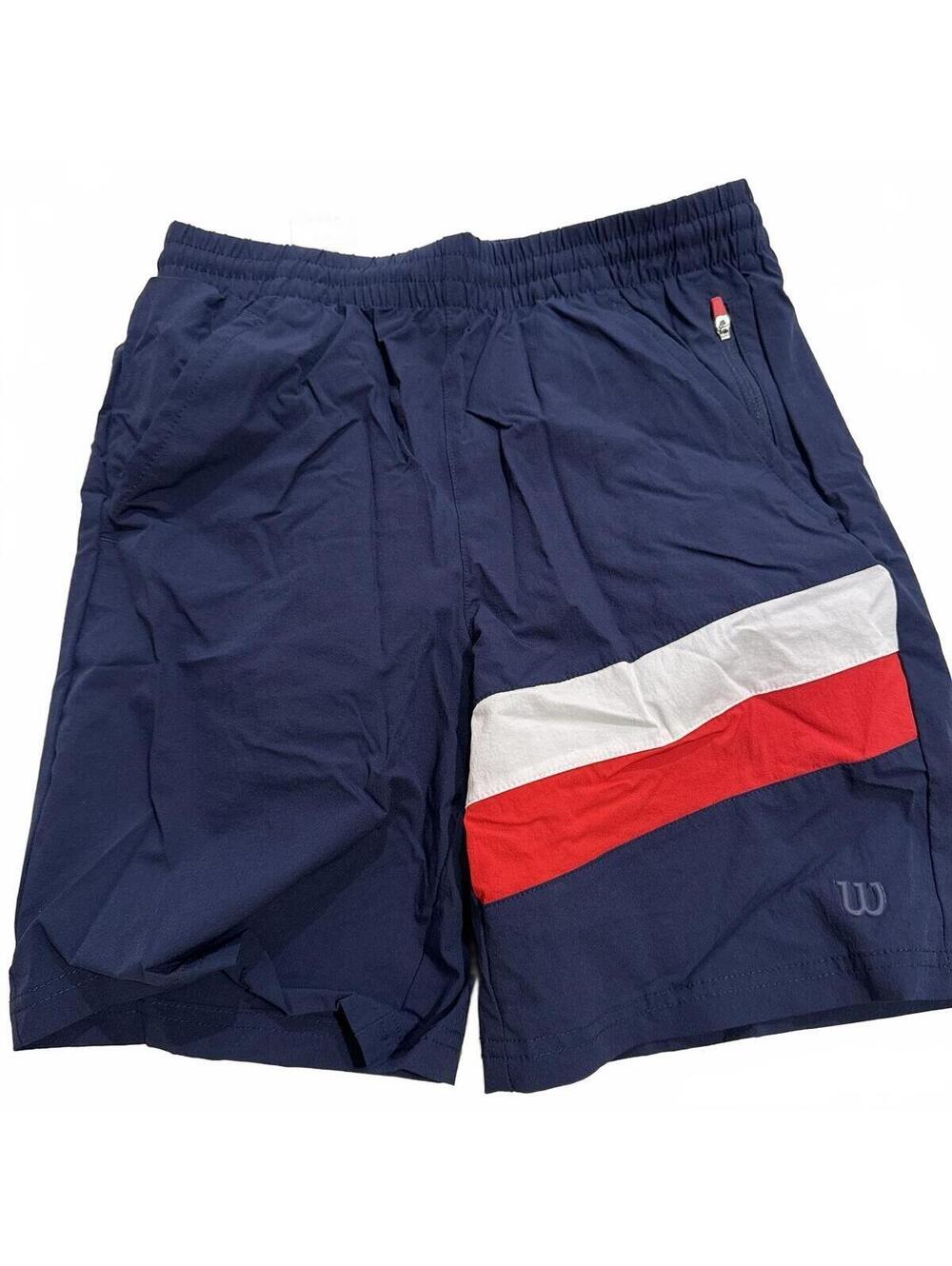 Wilson Navy Track Shorts Woven - Boys Large